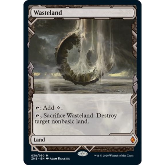 MtG Zendikar Rising Expeditions Wasteland