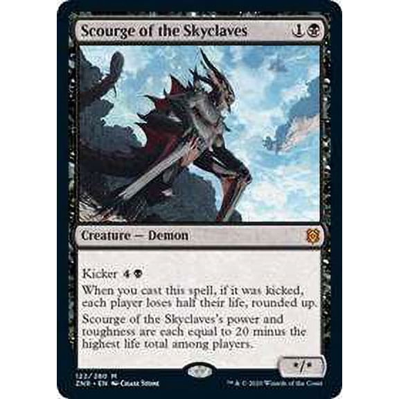 MtG Zendikar Rising Mythic Rare Scourge of the Skyclaves #122