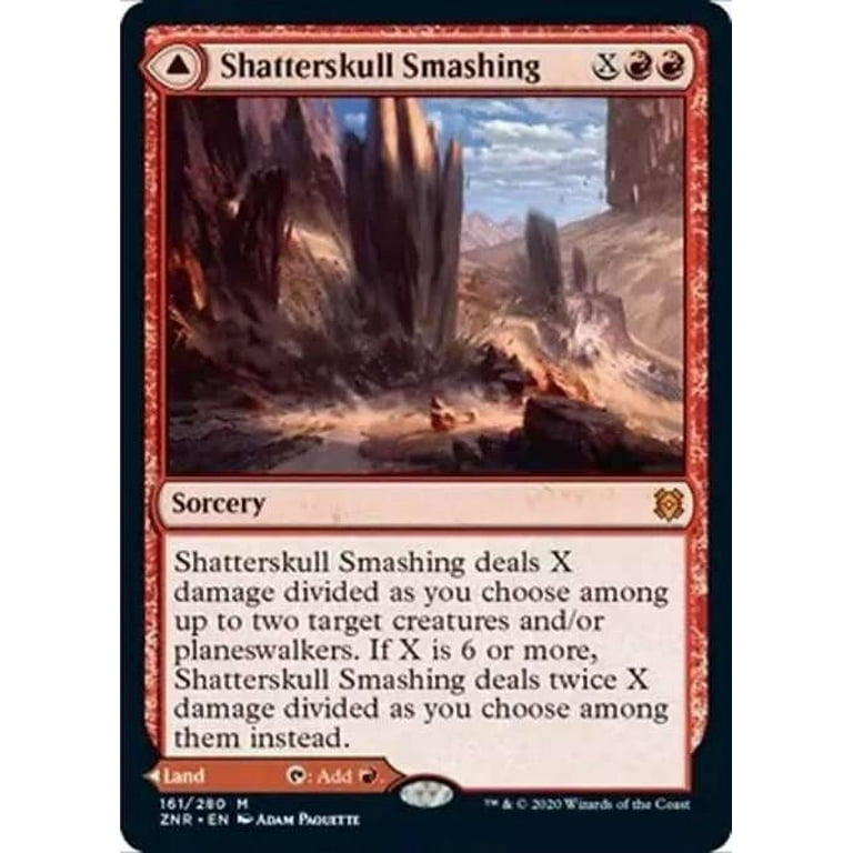 MtG Zendikar Rising Mythic Rare Shatterskull Smashing
