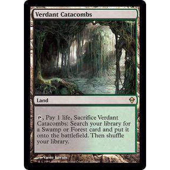 MtG Zendikar Verdant Catacombs