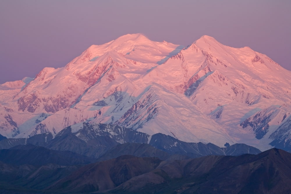 MtMckinley As Seen From Eielson Visitor Center Denali National Park Alaska Canvas Art - Jeff Schultz Design Pics (17 x 11)