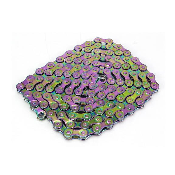 Mtb 8/9/10Speed Bicycle Chain Moutain Bike Ultra-Light 116 Rainbow Chain 6/7/8Speed