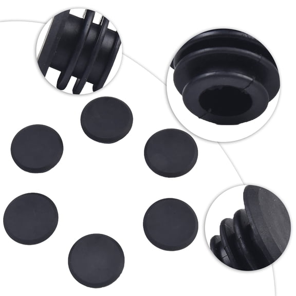 Mtb Rubber Bike Handlebar End Plugs Bike Grip Bicycle Bar End 6 Pack
