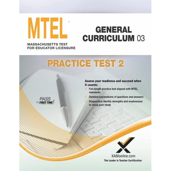 Mtel General Curriculum 03 Practice Test 2