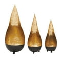 thumbnail image 1 of Magnificent Metal Candle Holder Set of 3 10" 12" 15"H, 1 of 2