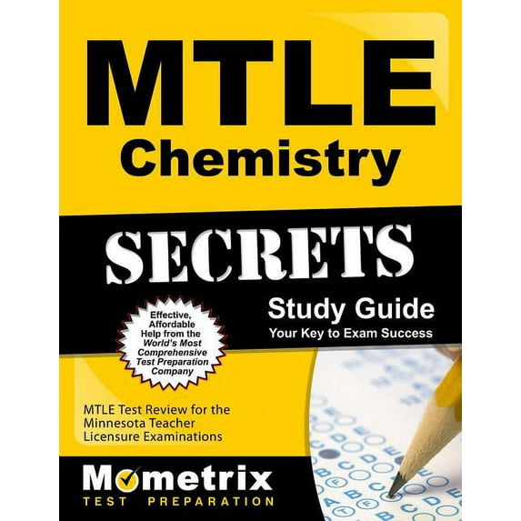 Mtle Chemistry Secrets Study Guide : Mtle Test Review for the Minnesota Teacher Licensure Examinations (Paperback)