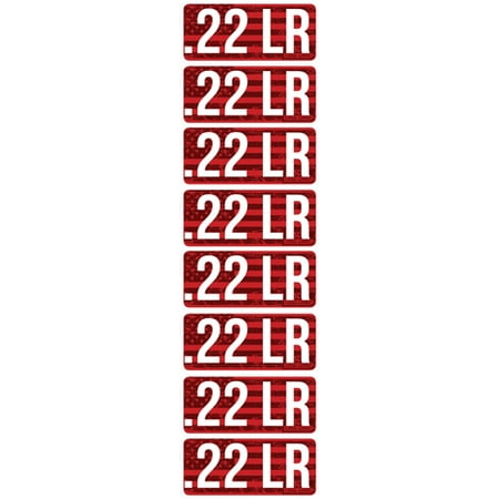 Mtm Ammo Caliber Labels .22lr - 8-pack