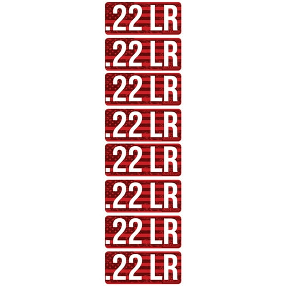 Mtm Ammo Caliber Labels .22lr - 8-pack