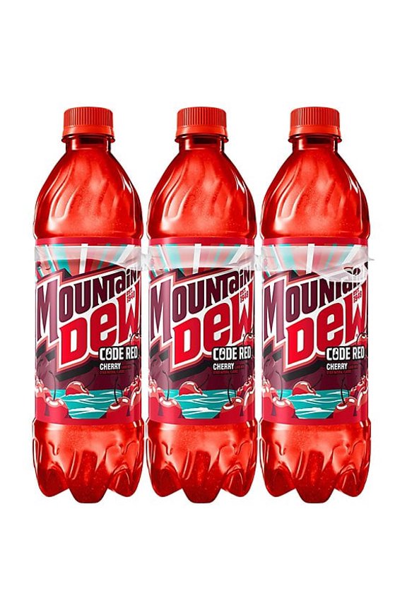 Mtn Dew Soda Code Red - 6-16.9 Fl. Oz.