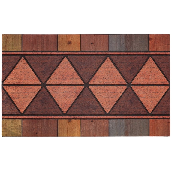 Mtouock Durable Door Mats, 17"x30" Inches Heavy-Duty Welcome Mat for Front Door with Non-Slip Rubber Backing
