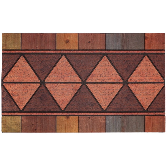 Mtouock Durable Door Mats, 17"x30" Inches Heavy-Duty Welcome Mat for Front Door with Non-Slip Rubber Backing