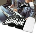 MtsDJSKF Keyboard Piano Can Be Folded 49 Keys Travel Piano Children Can