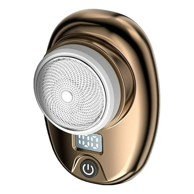 MtsDJSKF Shaving Hair Catching Portable Digital Shaver Travel Compact