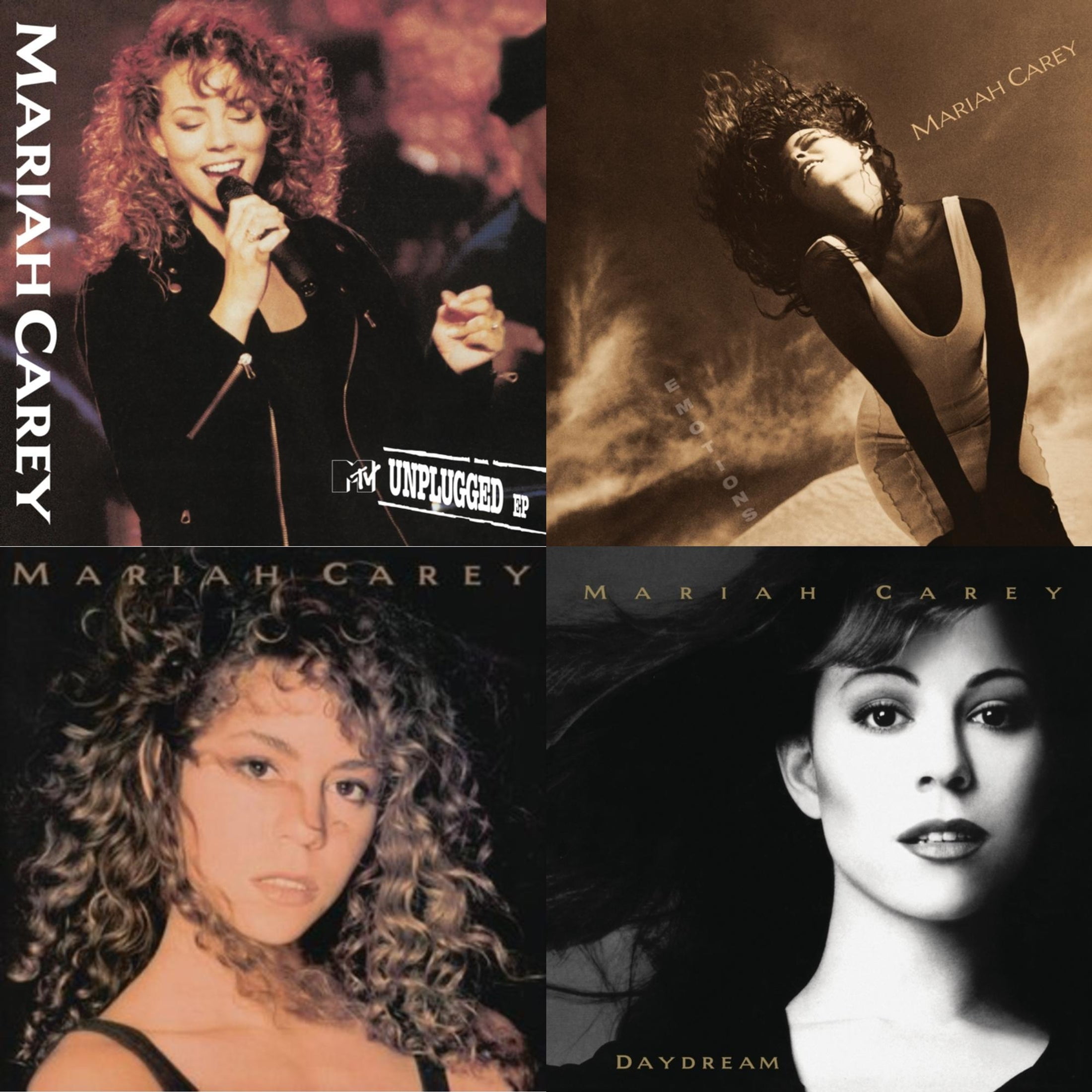 Mtv Unplugged & Emotions & Mariah Carey & Daydream [LP Vinyl Bundle]