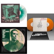 Mtv Unplugged Live At Hull City Hall I Light Pink With Aqua Green Splatter LP Vinyl & Why Me? Why Not Picutre Disc & Down By The River Thames 2LP/Orange Vinyl