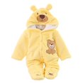 thumbnail image 1 of MuXiKeJi Baby Hooded Winter Bunting Snowsuit Jumpsuit Footie Pajamas Outwear For Toddler, 1 of 5