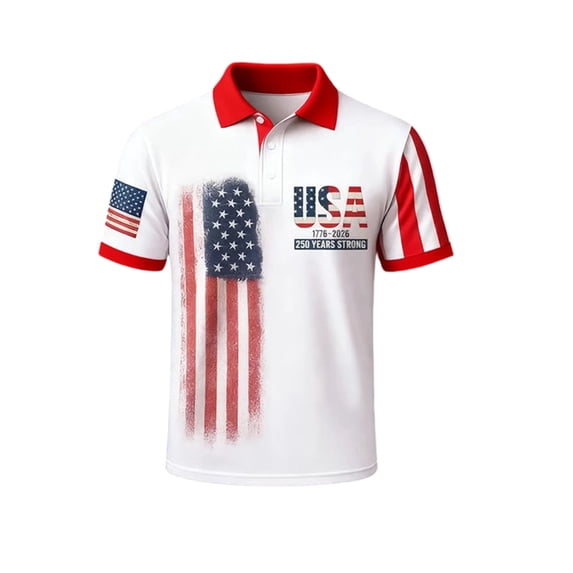MuXiKeJi Clothes 250 Anniversary USA Shirt Crewneck Pullover Tops Men's Tshirts Shirts Short Sleeve T Shirt America Crew Neck Tee