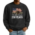 thumbnail image 1 of MuXiKeJi Clothes 250 Anniversary USA Sweatshirt Men American Flag Sweatshirt Long Sleeve Waffle 1776-2026 250th Anniversary Shirt, 1 of 4