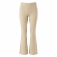 thumbnail image 1 of MuXiKeJi Clothes 6-14 Years Girls Wide Leg Pants Ribbed Trousers High Waist Loose Fit Casual School Clothes, 1 of 2