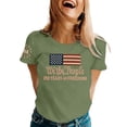 thumbnail image 1 of MuXiKeJi Clothes America 250th Anniversary Shirt Women 4th of July Shirt Patriotic Shirts USA Flag Oversized Tee Tops, 1 of 4