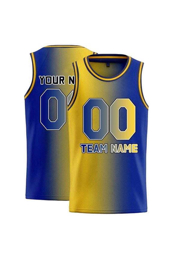 Boys Athletic Training Vest with Custom Team Logo and Number Print for Youth Sports
