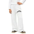 thumbnail image 1 of MuXiKeJi Clothes Boys Letter Graphic Wide Leg Sweatpants Athletic Track Joggers Casual Baggy Pants for Teen Youth, 1 of 9