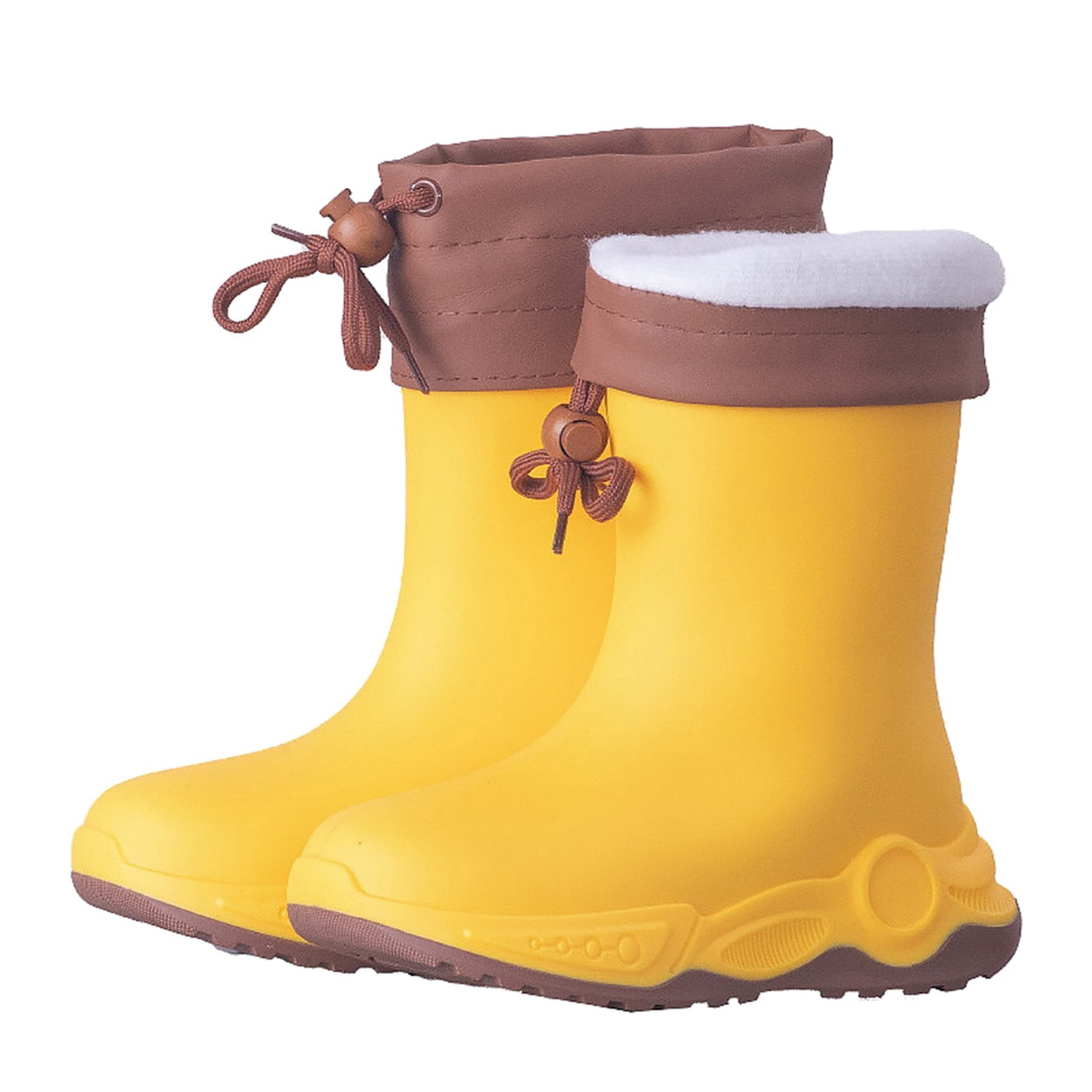 MuXiKeJi Clothes Boys Rain Boots For Kids All Seasons Outdoor Play Comfortable Thickened Sole Durable Garden Footwear