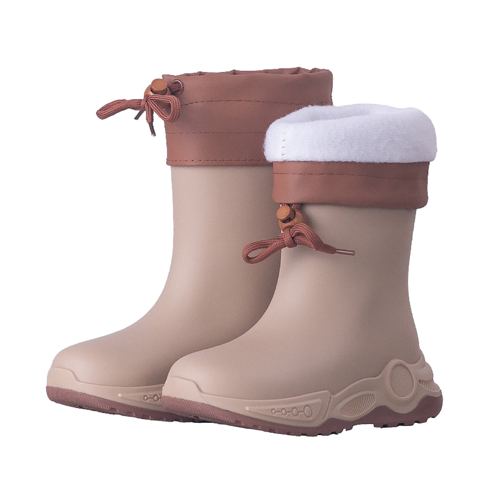 MuXiKeJi Clothes Boys Rain Boots For Kids All Seasons Outdoor Play Comfortable Thickened Sole Durable Garden Footwear