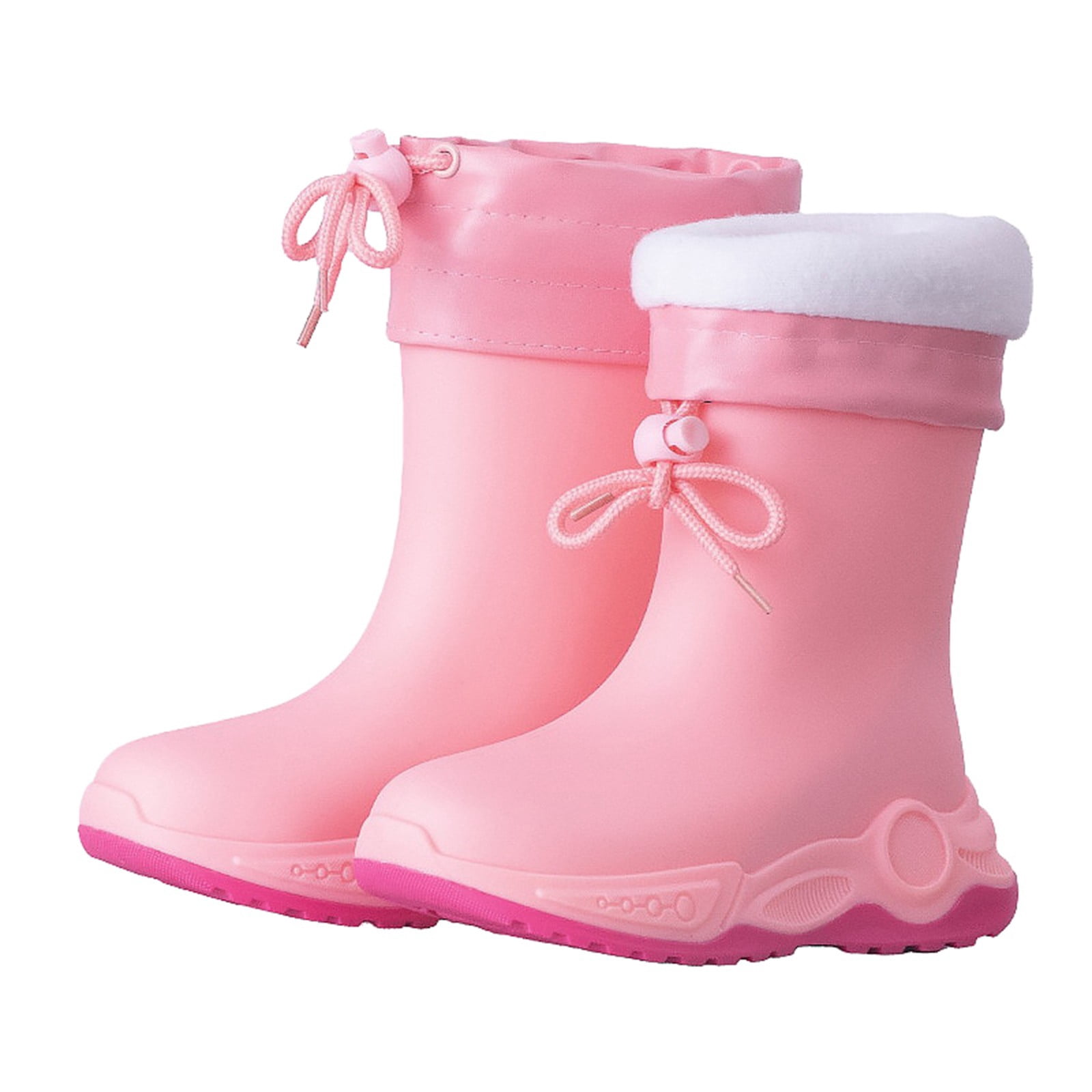 MuXiKeJi Clothes Boys Rain Boots For Kids All Seasons Outdoor Play Comfortable Thickened Sole Durable Garden Footwear