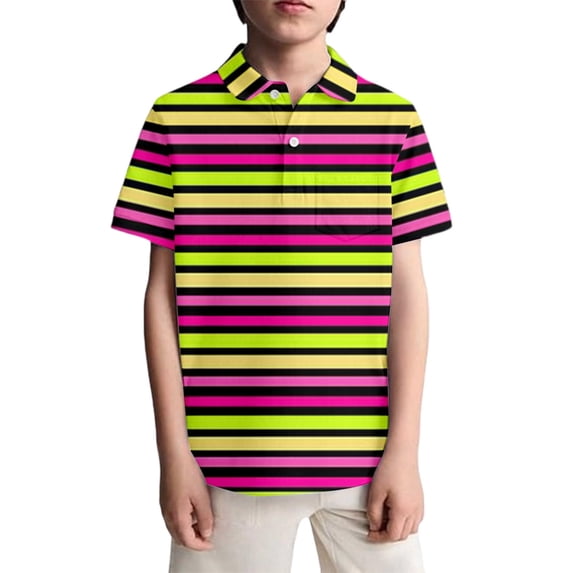 MuXiKeJi Clothes Boys and Toddlers' Short-Sleeve School Uniform Pique Polo Shirts, Multipacks