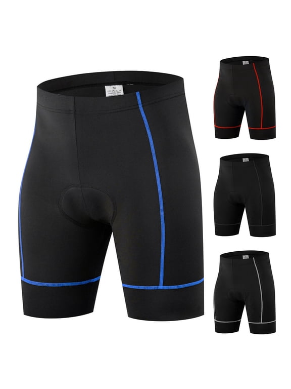 Clothes Cycling Shorts Men’s Bike Underwear 3D Padded, MTB Bicycle Liner Mountain Shorts for Cycle Riding Biker Breathable Soft