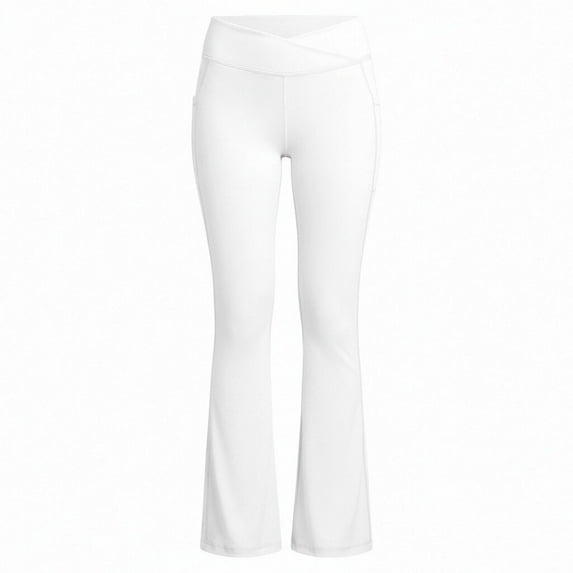 MuXiKeJi Clothes Girls' High Waist Pants Youth Wide Leg Trousers Blue Button Detail Casual Party School Spring Autumn Vintage Style 14-16Y