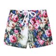 thumbnail image 1 of MuXiKeJi Clothes Heart Embroidery Jean Shorts for Girls Preppy Kids Baggy Wide Leg Denim Shorts Elastic High Waist Streetwear Pants, 1 of 3
