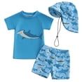 thumbnail image 1 of MuXiKeJi Clothes Kids Swimming Suit Breathable Swimwear Boys 2 Piece Swimsuit Swim Lessons Bathing Suits Kids, 1 of 7
