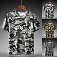 thumbnail image 1 of MuXiKeJi Clothes Men's Casual T Shirts for Man T-Shirt Sports Fitness Short Sleeve Military Camo Crewneck Shirts, XL-5XL, 1 of 4