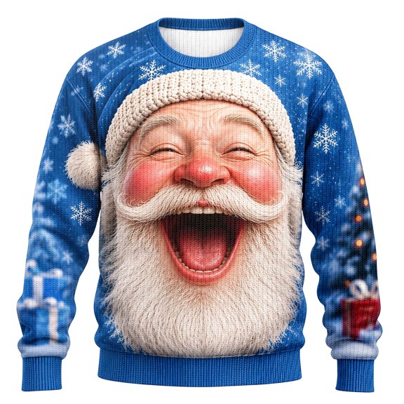 MuXiKeJi Clothes Men's Christmas Crewneck Sweatshirt Long Sleeve Pullover Hood Warm Brushed Lined Casual Top Solid Color Winter Sweatshirts With Ribbed For Men Fall Winter