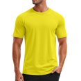 thumbnail image 1 of MuXiKeJi Clothes Men's Linen T Shirts Short Sleeve Heavyweight Crewneck Shirts Blend T-Shirts Streetwear Washed Tops Summer Basic Tees, 1 of 4