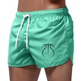 thumbnail image 1 of MuXiKeJi Clothes Men's Swim Trunks Quick Dry Bathing Suit Swimming Board Shorts Mesh Lining Hawaiian Beach Swimwear with Pockets, 1 of 6