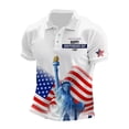 thumbnail image 1 of MuXiKeJi Clothes Mens 250th Anniversary Shirts American Flag Waffle Independence Day Patriotic Big and Tall Waffle-Knit Long Sleeve Shirt, 1 of 4