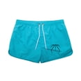thumbnail image 1 of MuXiKeJi Clothes Mens Swim Trunks 9" Unlined Quick Dry Board Shorts with Zipper Pockets, 4-Way Stretch Bathing Suits for Beach, 1 of 6