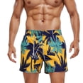 thumbnail image 1 of MuXiKeJi Clothes Mens Swim Trunks - Mens Bathing Suit with Compression Liner 7 Inch Quick Dry Zipper Pockets Swimwear, 1 of 4