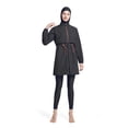 thumbnail image 1 of MuXiKeJi Clothes Swimsuits for Women Girls Solid Color Plus Size Full Coverage Swimsuit Modest Bathing Suits, 1 of 8