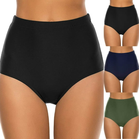 MuXiKeJi Clothes Period Swimwear for Women High Waisted Swimsuit Bikini Bottoms Menstrual Swim Bottoms Tankini Bathing Suit