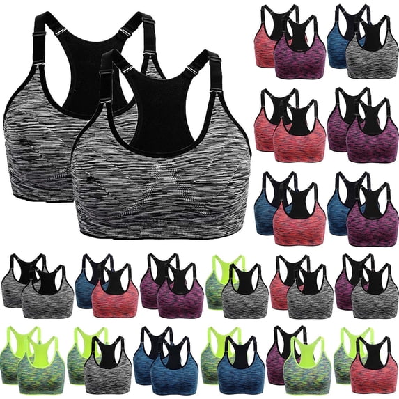 MuXiKeJi Clothes Plus Size Bras for Women No Underwire Bras Wireless Bras for Women Seamless Push Up Full Coverage Workout Bras for Women Deep V Neck T Shirt Bralettes