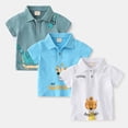 thumbnail image 1 of MuXiKeJi Clothes Polo Shirts for Boys Size 8 Button Closure Floral Print Short Sleeve Shirt Casual Beach Shirt Boy Shirt With Pocket, 1 of 7