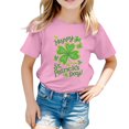 thumbnail image 1 of MuXiKeJi Clothes St Patrick's Day Shirt for Kids Boys Fashion Short Sleeve Tees Shamrock Saint Outfit Soft Cozy Kids' Summer Clothing, 1 of 4