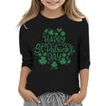 thumbnail image 1 of MuXiKeJi Clothes Toddler Boy Girl St Patrick's Day Shirts Kids Tshirts Cotton Short Sleeve Tees 2-10 Years, 1 of 4