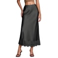 thumbnail image 1 of MuXiKeJi Clothes WMuXiKeJi Clothes Women's Satin Maxi Skirts 2026 Spring High Waisted Flowy Long Silk A Line Elegant Business Casual Formal Slip Skirt, 1 of 6