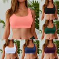 thumbnail image 1 of MuXiKeJi Clothes Women's Longline Bikini Top Push Up Twist Front Cutout Swimsuit Tops Full Coverage Summer Beach Bathing Suit, 1 of 7