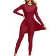 thumbnail image 1 of MuXiKeJi Clothes Women's Swimwear Suit Rash Guard Long Sleeve Swimsuit Surfing Bathing Suit Wetsuit, 1 of 4